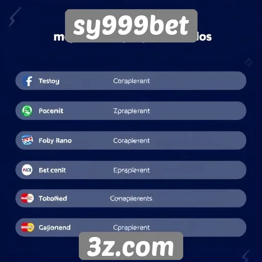 sy999bet | metodos de pagamento aceitos pelo sy999bet