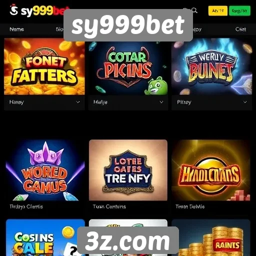 sy999bet | Análise das opções de jogos disponíveis no site sy999bet
